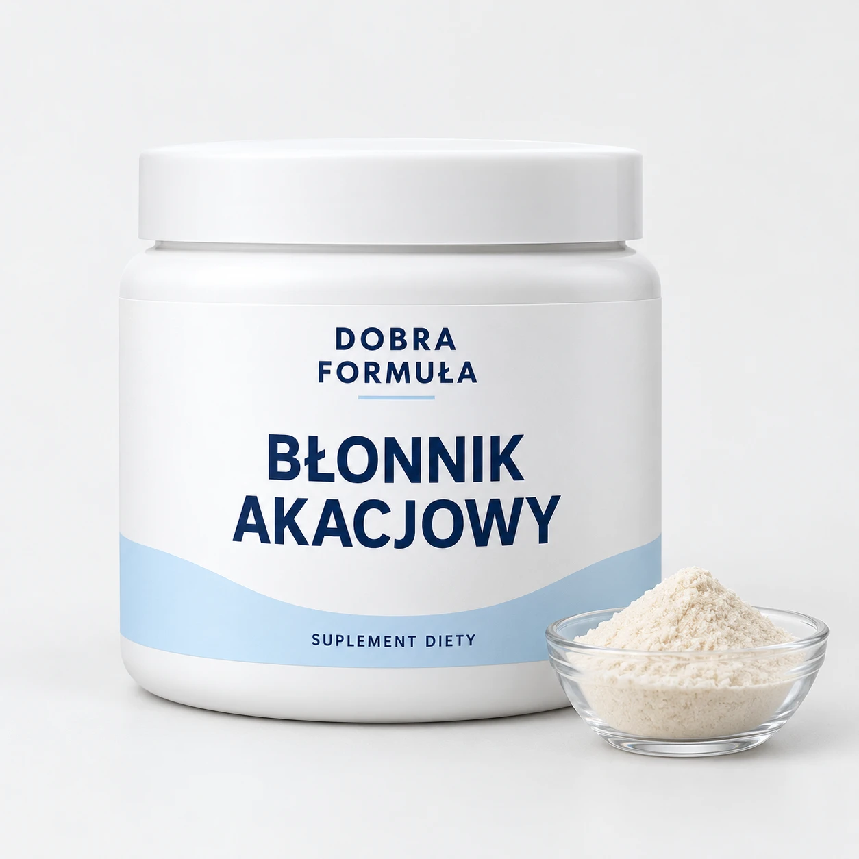 Przykładowe opakowanie Dobra Formuła — Błonnik Akacjowy